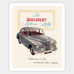 WOLSELEY FIFTEEN FIFTY - advert Sticker